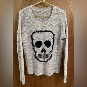 Giani Bini Skull Sweater, Large